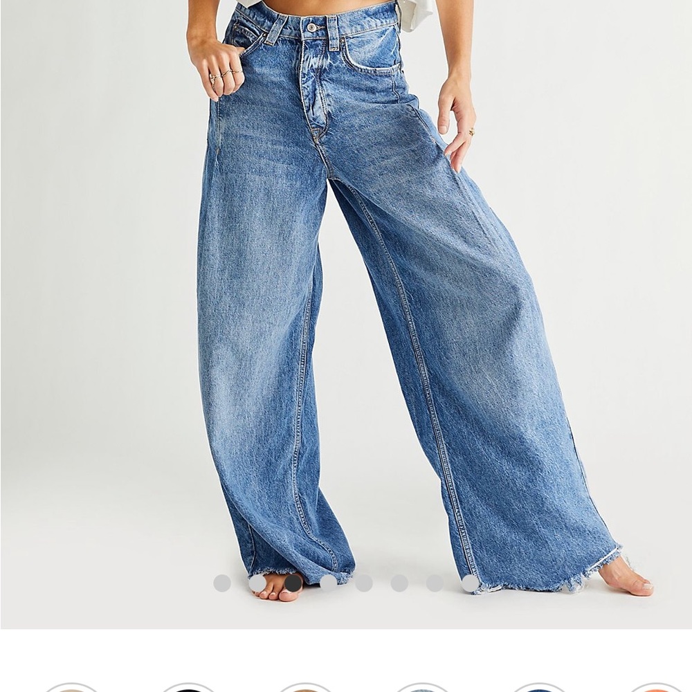 Free People Old West Slouchy Jean